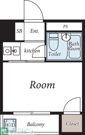 サンアセントの物件間取画像